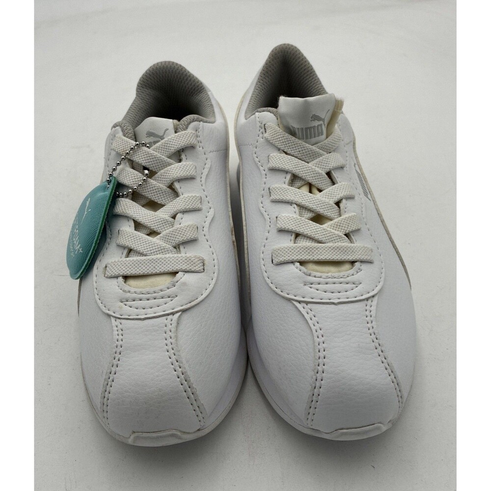 PUMA Unisex Toddlers Turin Sneaker 2.5C Little Kid/Toddler White-White